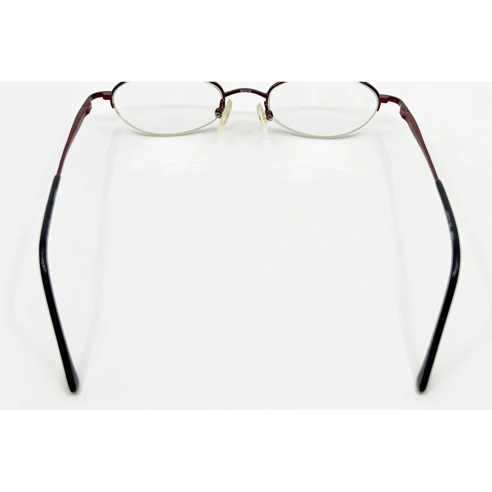 Taylor Scottsdale Lindsay Eyeglasses Womens Merlot Red Half Rim 46-19-135